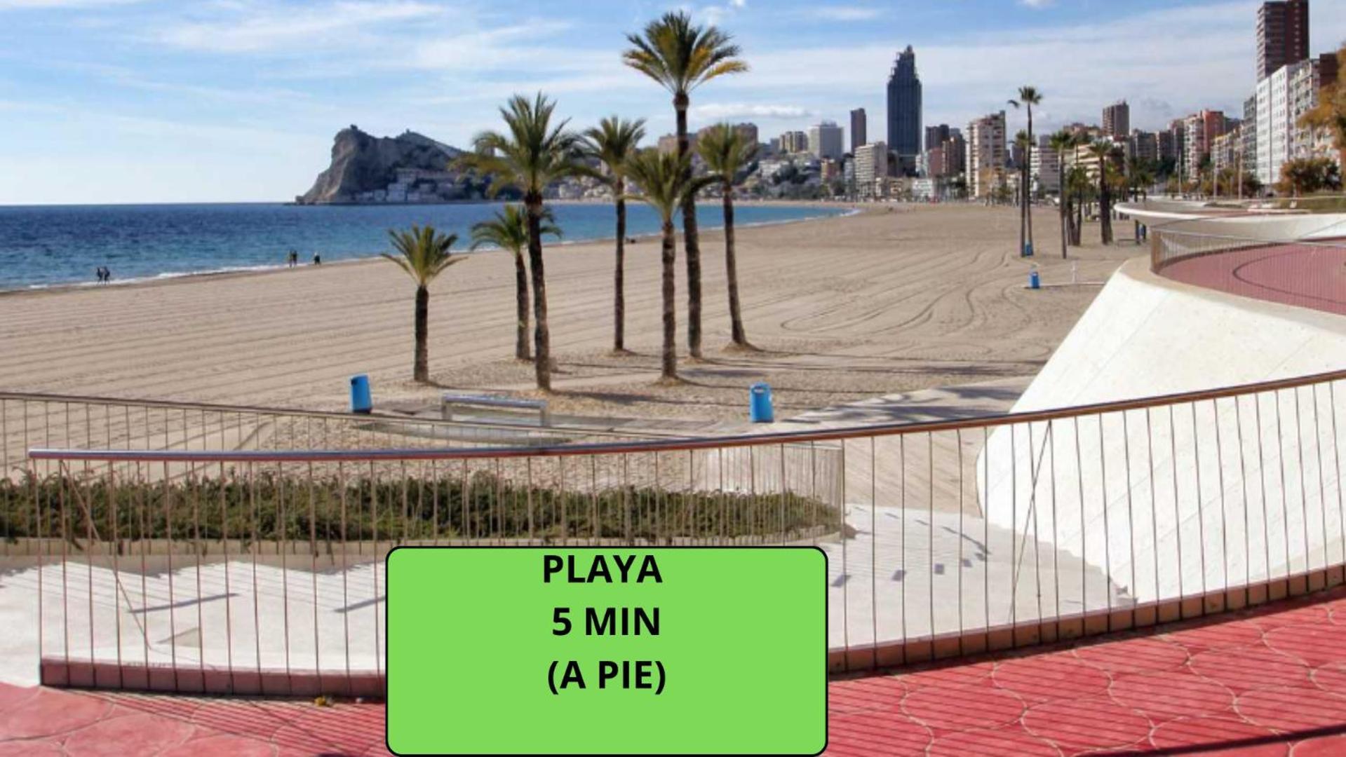 Atico Completo Jaime I Apartment Benidorm Bagian luar foto